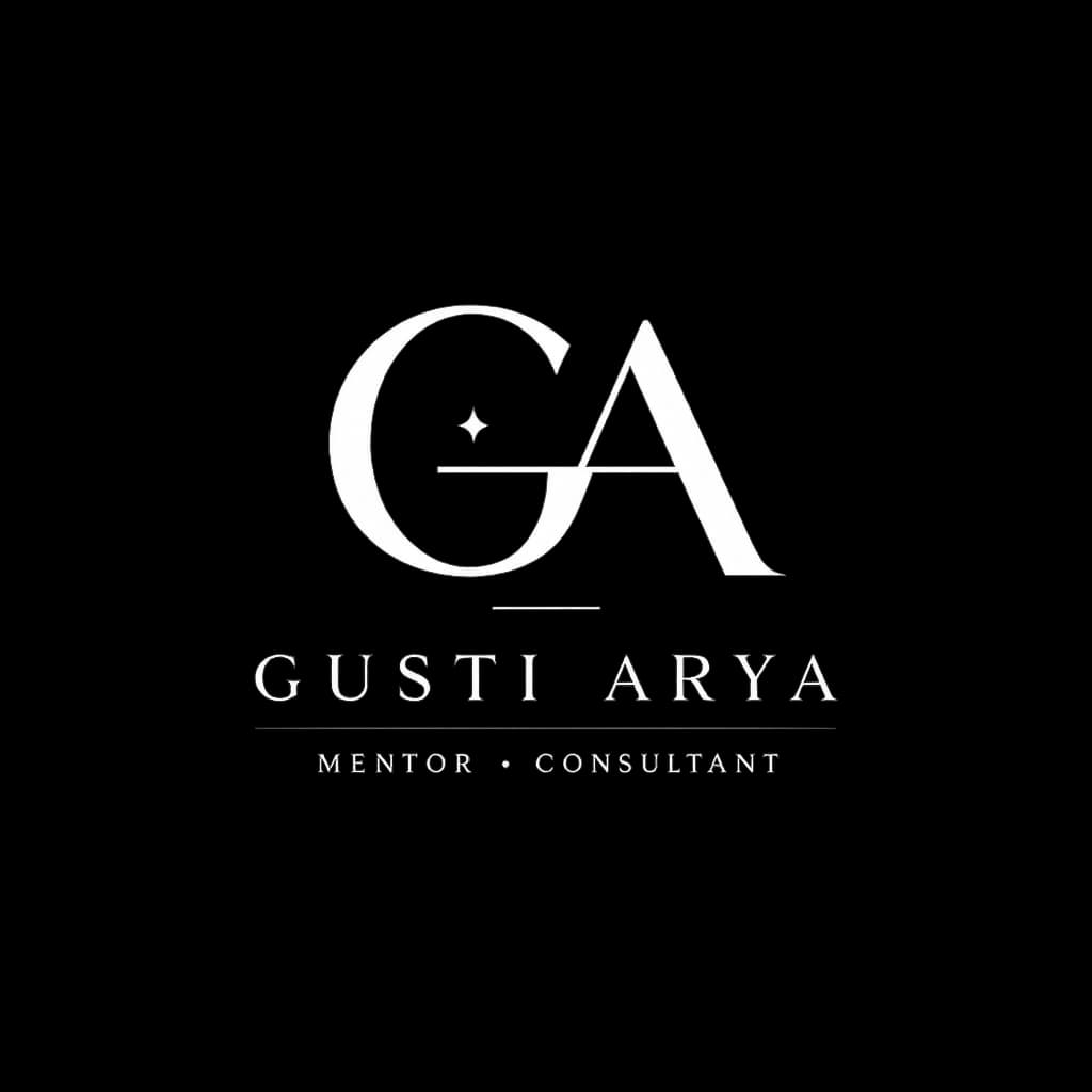 Logo personal brand Gusti Arya